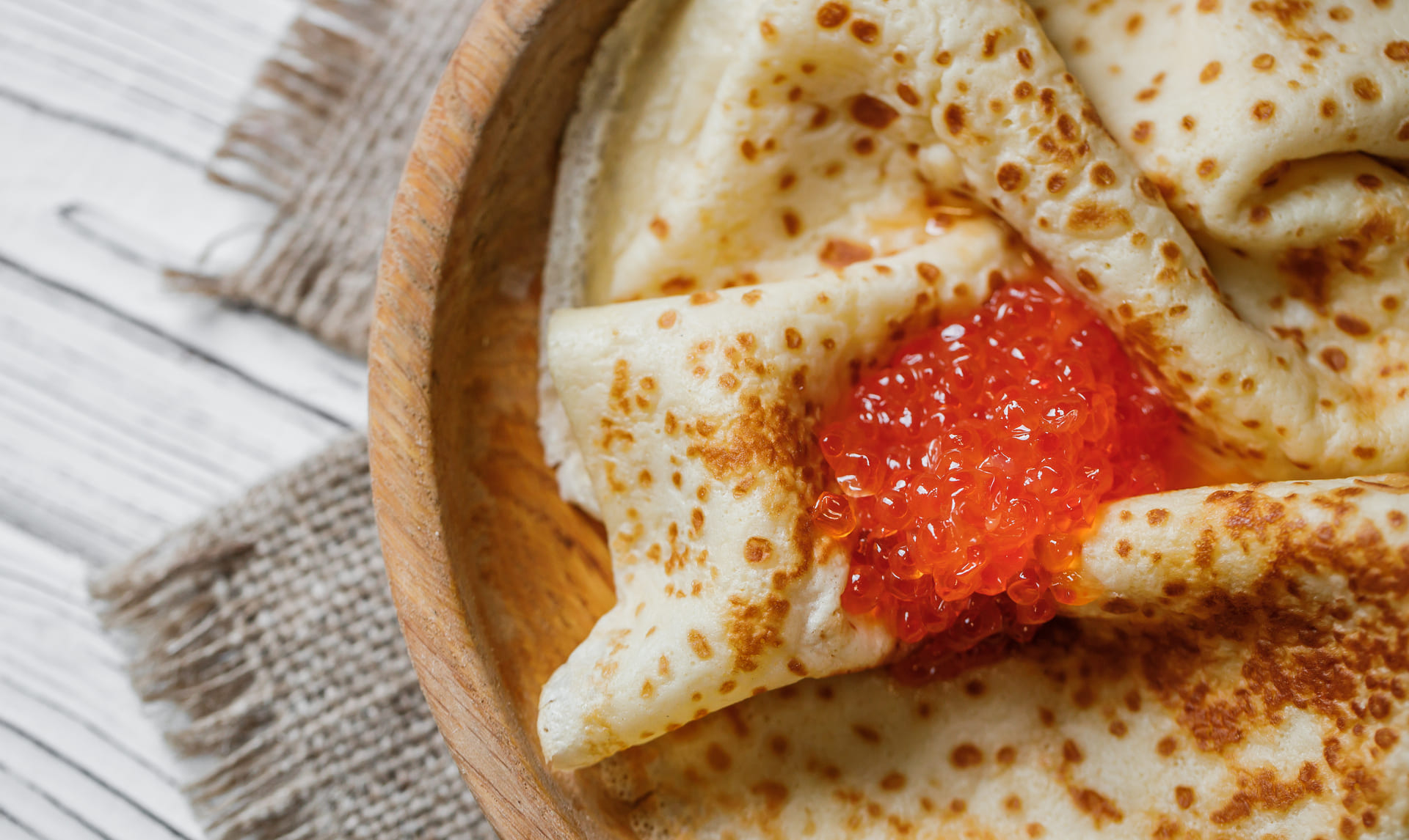 Spring flavors – pancakes with the finest caviar from CaviarHouse.lv